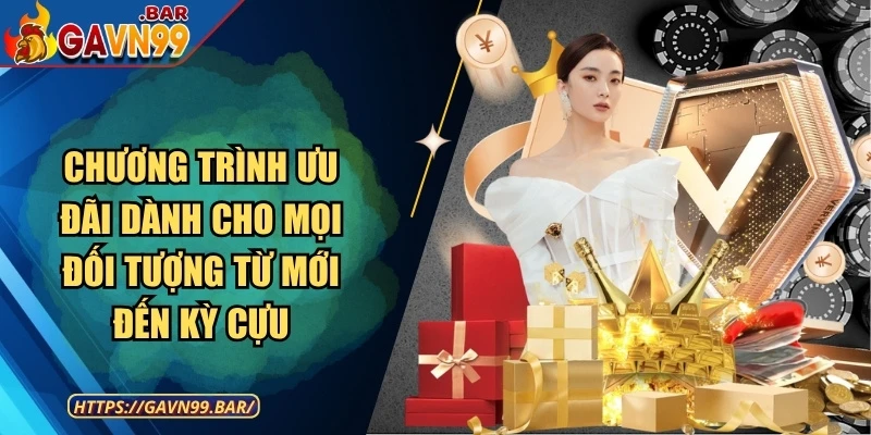 Chương trình ưu đãi dành cho mọi đối tượng từ mới đến kỳ cựu